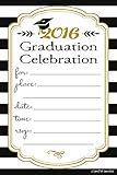 Graduation Invitations 2016 - Fill In Style (20 Count) With Envelopes