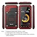 Beasyjoy for iPhone X iPhone 10 Metal Case Heavy Duty Aluminum Cover Waterproof with Screen Full Body Protector Shockproof Tough Rugged Durable Military Grade for Sports 5.8 inch, Red