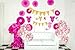Treasures Gifted Gold & Pink Confetti Balloons - Clear Confetti Balloons - 12