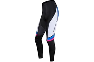 ZEROBIKE Women's Cycling Jersey Breathable Windproof 3D Gel Padded Biking Long Pants Bicycle Tights Outdoor Sports Clothing S