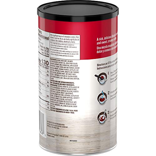 Folgers Cappuccino French Vanilla Instant Coffee Beverage Mix, 16