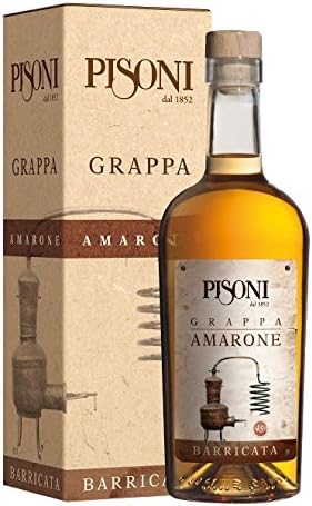 Grappa Amarone Barricata Pisoni 70cl Amazon It Alimentari E Cura Della Casa