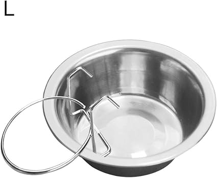 Pet Supplies Anniston Dog Feeder Metal Dog Pet Bowl Cage Crate