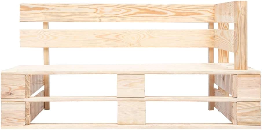 Festnight Panca Da Giardino Angolare Con Pallet Panchina Da