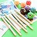 MagiDeal KitMax (TM) Pack of 8 Pcs 0.38mm Cute Cool Novelty Candy Color Lollipops Decor Gel Ink Pen Office School Supplies Students Children Gift (Color May Vary)