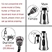 G1/2 Male Kitchen Faucet Pull-Out Spray Head 0.8 inch Replacement Part Brushed Nickel Peppermint