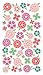 Sticko 469411 Stickers, Flower Tropics