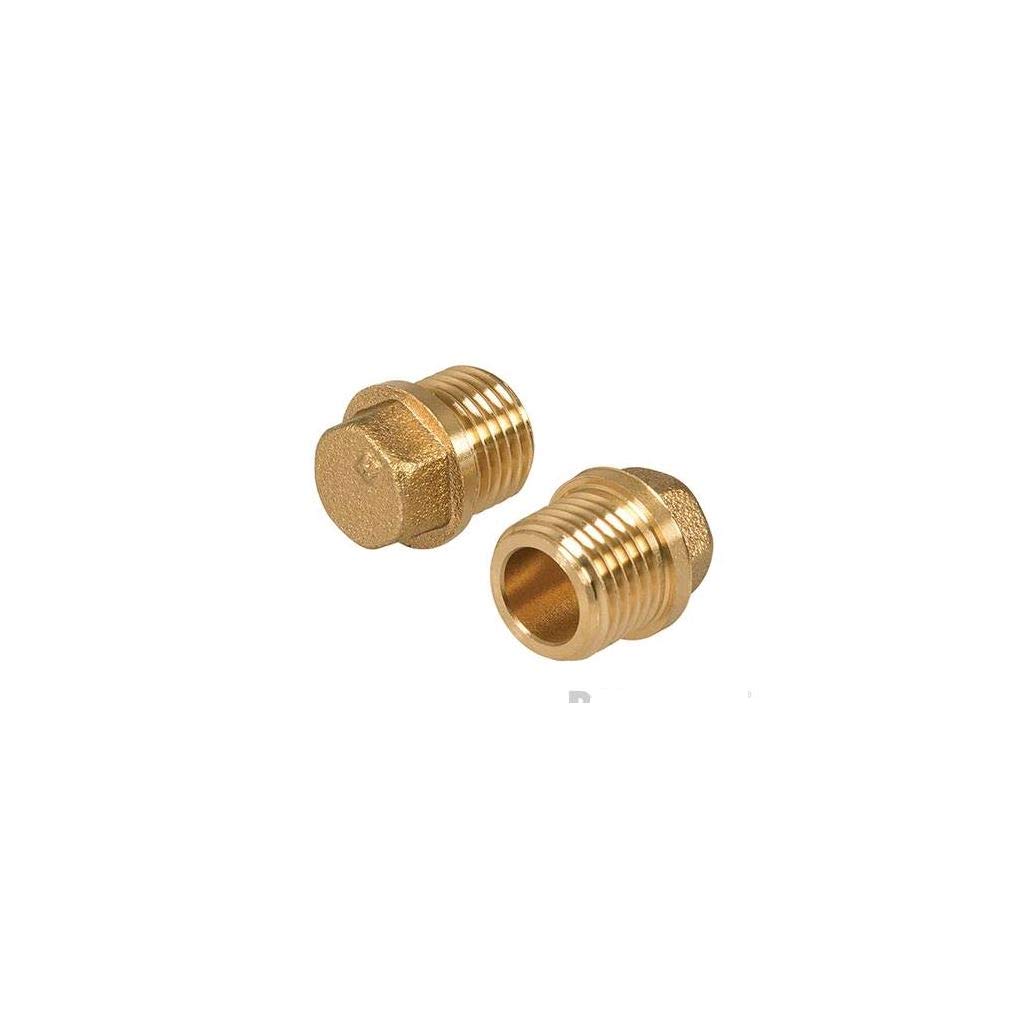 Plumbob 761148 Brass Flanged Plug