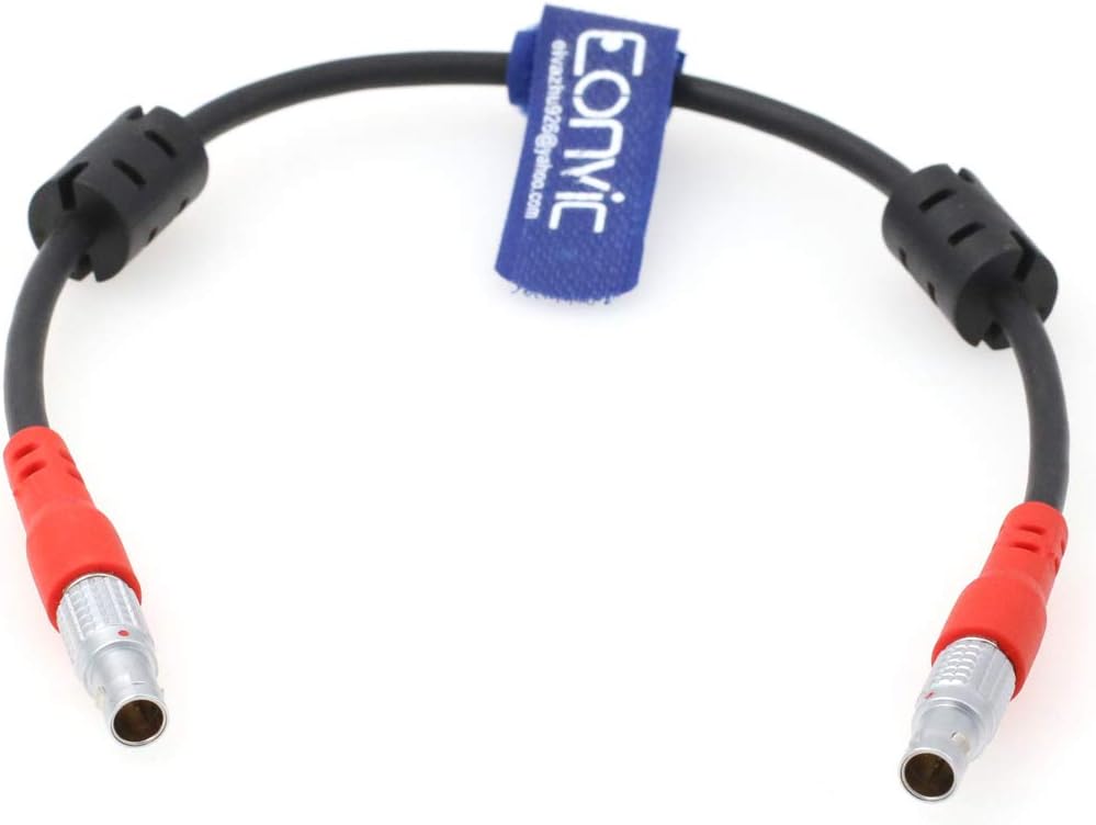 Eonvic Straight 4 Pin ARRI LBUS Cable for FIZ MDR Wireless Focus, Straight-Straight