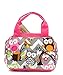 N. Gil Women and Children's Insulated Lunch Bag (Owl Grey/Hot Pink)