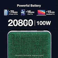 Excitrus 100W Power Bank, PD USB C Fast Charging
