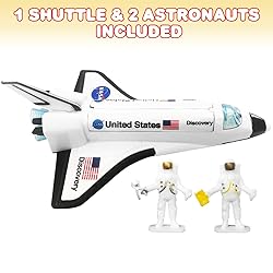 ArtCreativity Space Shuttle Toy Set with 2