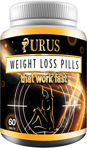 Weight Loss Pills - Diet Pills, Fat Burner, Carb Block & Appetite Suppressant - Dietary - URUS Work Fast for Women and Men