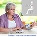 MeasuPro Portable Automatic Wrist Blood Pressure Monitor with Heart Rate Meter, Hypertension Color Alert Display, Two User Modes, IHB Indicator and Memory Recall