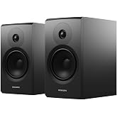 DYNAUDIO Emit 20 Compact Bookshelf Speaker - Pair (Black Satin)