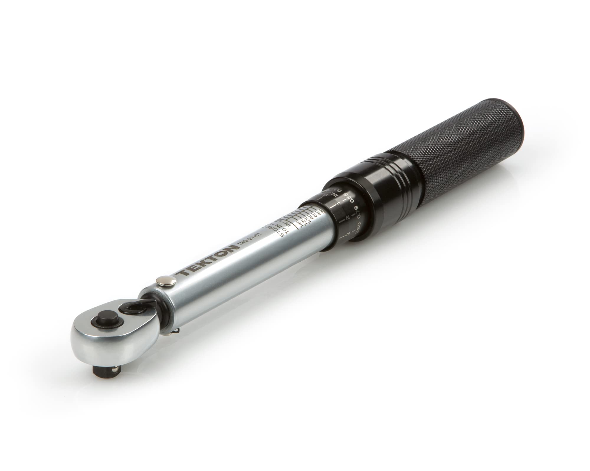 Photo 1 of TEKTON 1/4 Inch Drive Dual-Direction Click Torque Wrench (10-150 in.-lb.) | TRQ21101