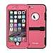 iPhone 6 Plus Waterproof Case, iThrough iPhone 6 Plus Waterproof Case, Dust Proof, Snow Proof, Shock Proof Case, Heavy Duty Protective Carrying Cover Case for iPhone 6 Plus (Pink)