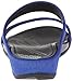 FitFlop Women's Banda Micro Crystal Slide, Mazarin Blue, 7 M US