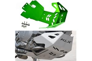 GYUKSIA Front Skid Plate Engine Mud Guard Cover Compatible with Kawasaki KLX250 /250S/250R KLX300 KLX300R KLX300SM D-Tracker/X