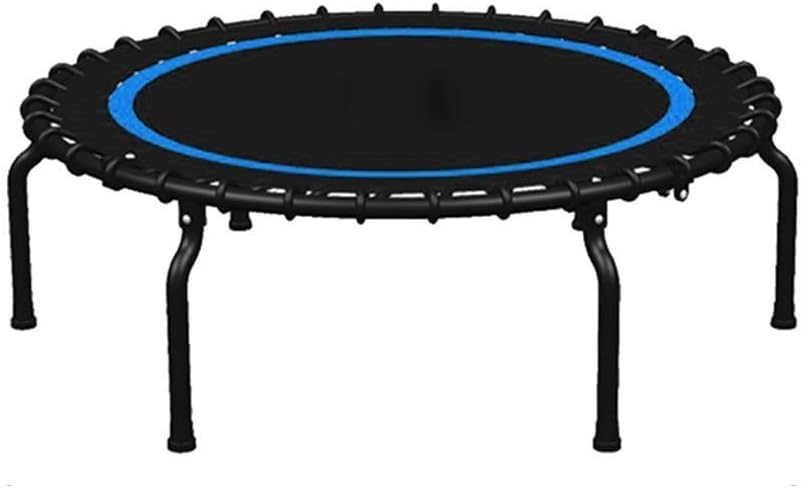 LLSZ Leaps & ReBounds: Rebounder - Fitness Trampoline - Full-Size Protective Mat - Minimal Joint Impact - High-Calorie Burn - Improve Cardio, Balance, and Physical Strength