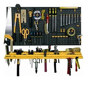 Garaje pared herramienta Kit de almacenamiento en rack herramienta