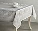 Maison d' Hermine Table Cloth Rectangle Table 100% Cotton 60 x 120 Inches Tablecloth Reusable Decorative Everyday Use for Dining Room, Farmhouse, Home, Party, Festive & Wedding - Cozy Christmas