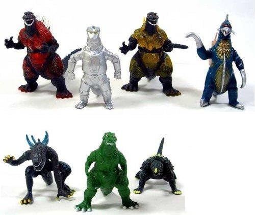 godzilla figure set