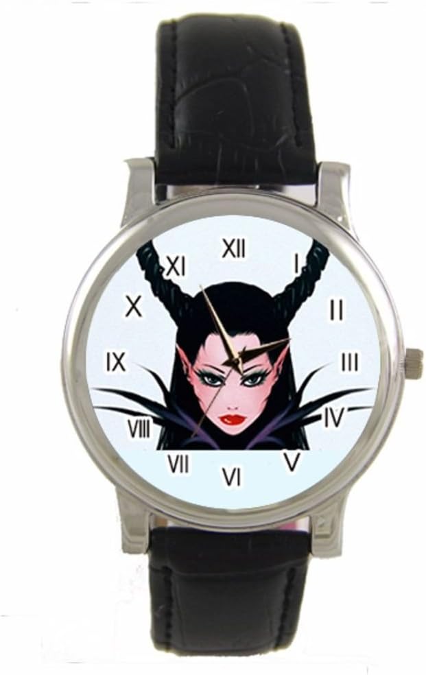 MARVIN THE MARTIAN LOGO Custom 100% NEW genuine leather Band fashion adult's Sport wrist watch