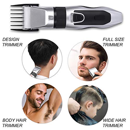 labato Hair Clippers for Men Cordless Home Hair Cutting Kit Rechargeable Detail Trimmer for Beard Mustache Body Self Haircut