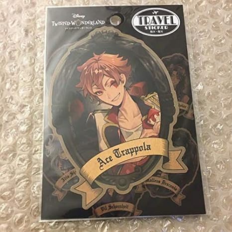 Amazon Co Jp エース トラベルステッカー ツイステ アニメイト限定 ディズニー ツイステッドワンダーランド グッズ シール ハーツラビュル寮 ホビー 通販