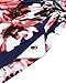 OUGES Women's V-Neck Pattern Pocket Maxi Long Dress(Floral-7,S) Red Flowers