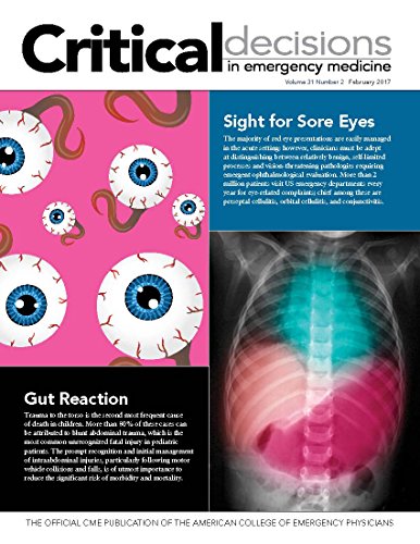 [BOOK] Critical Decisions in Emergency Medicine: February, 2017 [P.P.T]