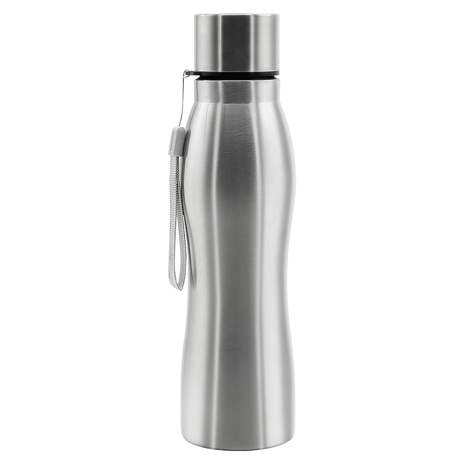 ICEBLUEOR Stainless Steel Water Bottle, 750ml Metal, Leak Proof Non Insulated Single Wall, Reusable for School Office Gym Running Sports Travel