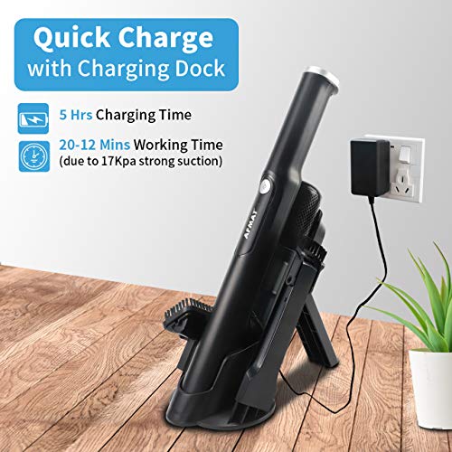 Handheld Vacuum, 17kPa Strongest Suction, Car Hand Held Vacuum