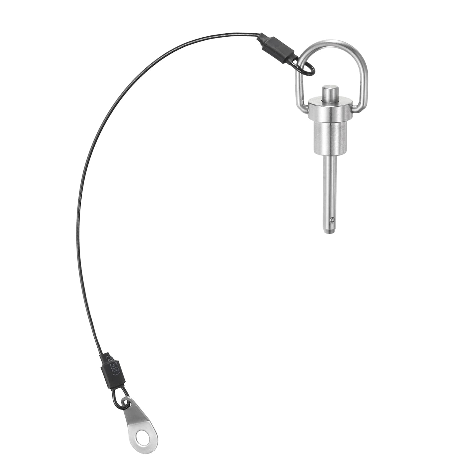 DTGN 6mmx25mm(DxL) Quick Release Pin - Good for Quickly Connecting and Hooking Up Components - 304 Stainless Steel Ball Locking Pins with Push Button - Silver