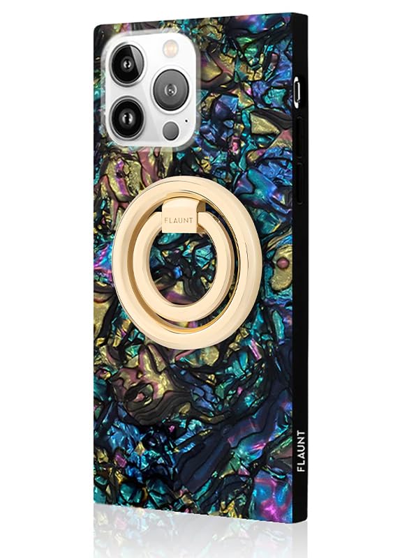 Flaunt MagSafe Phone Ring Holder & Stand - Removable MagSafe Phone Holder for Hand - Durable & Lightweight - Stylish Magnetic Grip Ring for iPhone 17 Pro Max/16 Pro Max/15/14/13/Pixel 10 (Gold)