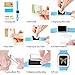 for Apple Watch Screen Protector, AYAMAYA Full Screen Coverage [Real Tempered Glass] Bumper Case with 3D Curved Edge & High Defintion for Apple Watch 42mm Series 3/2/1(Rose Gold)