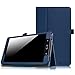 Fintie Folio Case for Samsung Galaxy Tab E 8.0 - Premium PU Leather Slim Fit Smart Stand Cover for Galaxy Tab E 32GB SM-T378/Tab E 8.0-Inch SM-T375/SM-T377 Tablet, Navy Blue