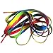 YFINE 47.2 inches(120CM)Length Gradient Rainbow Color Flat Shoelaces for Shoes Sneakers-2 Pair