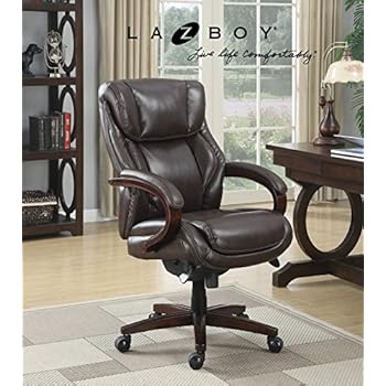 Amazon.com: La-Z-Boy Bellamy Executive Bonded Leather ...
