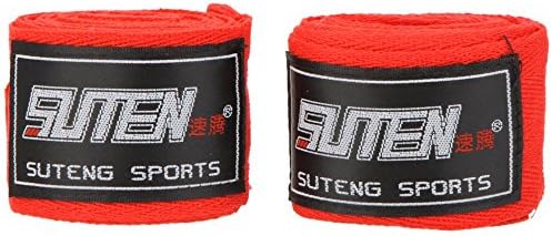 Suteng 2pcs/roll Width 5cm Length 2.5M Sports Strap Boxing Sanda Muay Thai MMA Taekwondo Bandage Hand Wraps