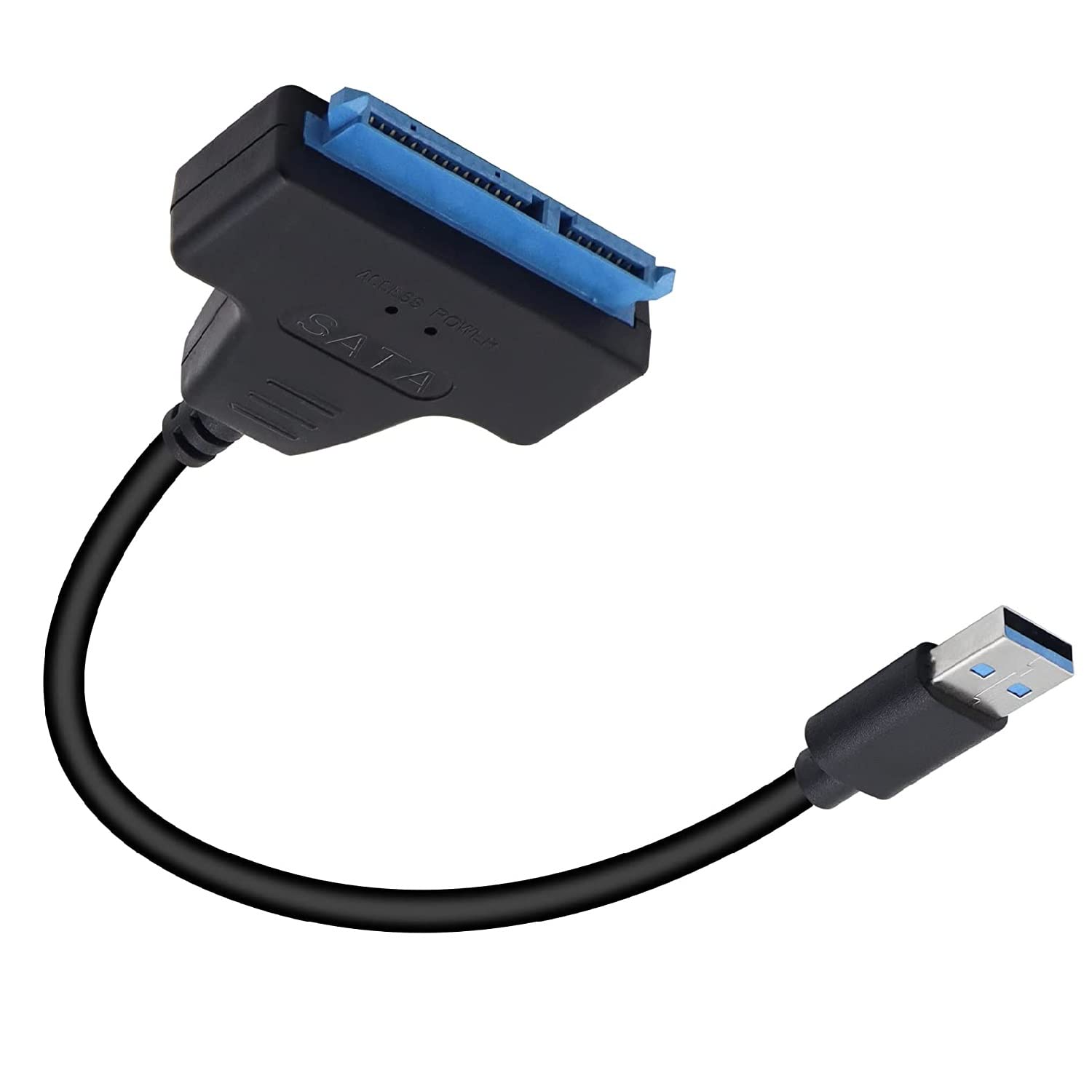 Mosie SATA to USB3.0 Hard Drive Adapter Cable SATA III Hard Drive External Converter Cable for 2.5 Inch SSD & HDD Data Transfer Support UASP