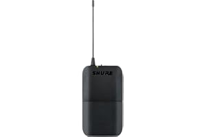 Shure BLX1 Wireless Bodypack Transmitter with On/Off Switch, Adjustable Gain Control, TQG Connector - for use with BLX Wirele