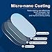 Kiiier 8PCS Car Mirror Film，Car Rearview Mirror Film Anti Fog Rain Proof Film Protective for Cars Blind Spot Mirror Waterproof Rainproof Car Mirror Sticker Transparent Film HD Glass Car Accessories