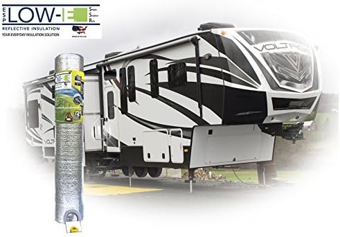 US Energy RV Comfort Kit Foil Finish (Includes 4' x 10' 40 sq ft Reflective foam Insulation & 10' Foil Tape) Multipurpose Insulation for your RV by US Energy Products