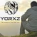 YORXZ Stainless Steel Double-Wall Vacuum Tumbler with Sliding Lid and Straw (20 oz)