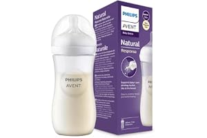 Mamadeira Philips Avent Pétala 3.0, Fluxo Rápido 4, 330ml | Transparente