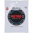 Martin Retro 12-String Acoustic Guitar Strings, Extra Light .010-.047 (MM1012)