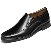 GIFENNSE Mens Loafers Leather Slip-on Dress Shoes