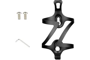 UIVXXUD Premium Aluminum Alloy Bike Cup Holder - - Durable Water Bottle Cage for Bicycle, Road Bike, Mountain Bikes (Black)